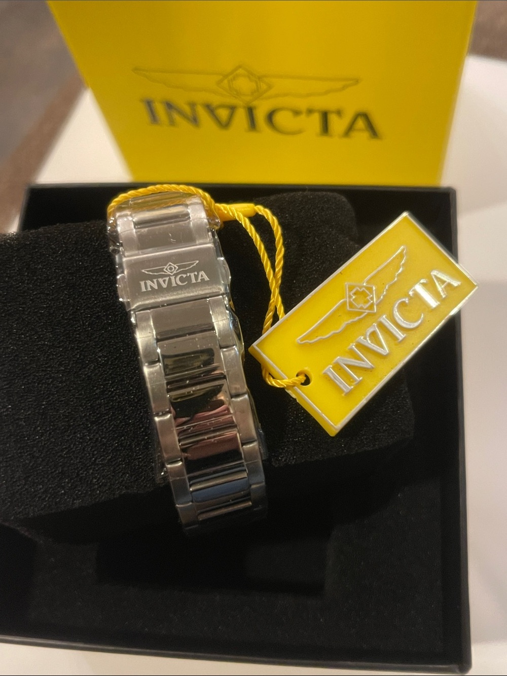 Invicta Speedway Women's Watch - 34mm, Steel (49128) Sparkly Watch for Woman - Picture 5 of 8